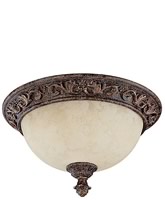  Seville 2-Light Ceiling Fixture Gilded Umber 2173GU