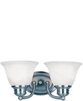  Malibu 2-Light Bathroom Vanity Satin Nickel 2687MRSN