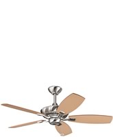  Canfield 44" Ceiling Fan Brushed Stainless Steel 300107BSS